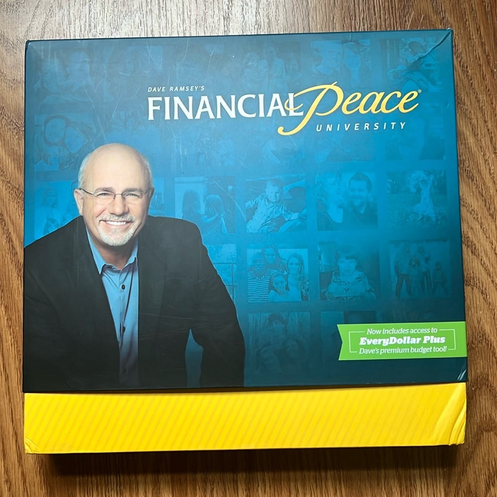 Dave Ramsey financial Peace University and additional book